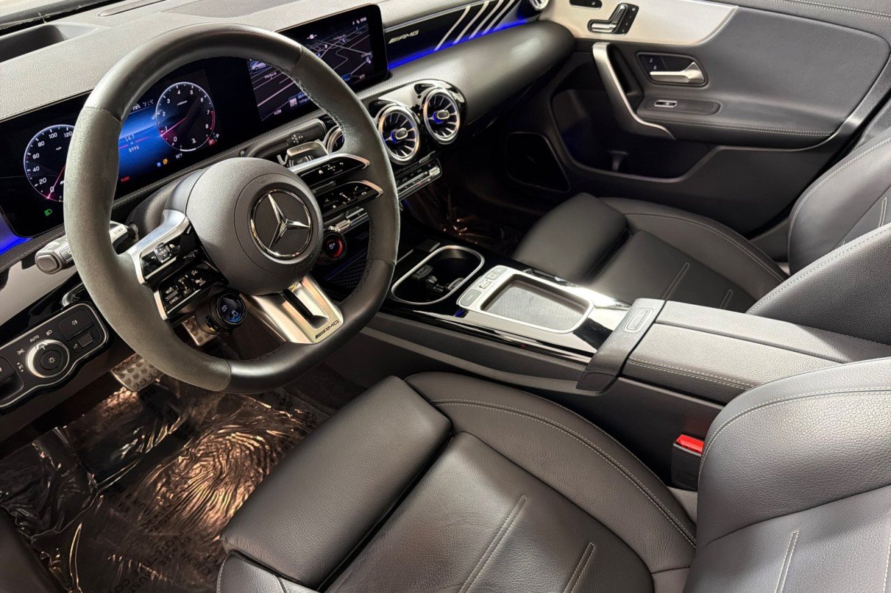 Certified Used 2025 MANUFAKTUR Mountain Grey Magno Mercedes-Benz AMG® CLA 45 image 9