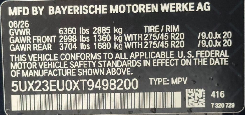 New 2026 Carbon Black Metallic BMW xDrive40i image 43