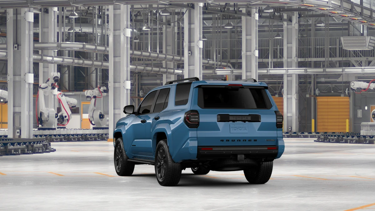 New 2026 Heritage Blue Toyota Platinum image 7
