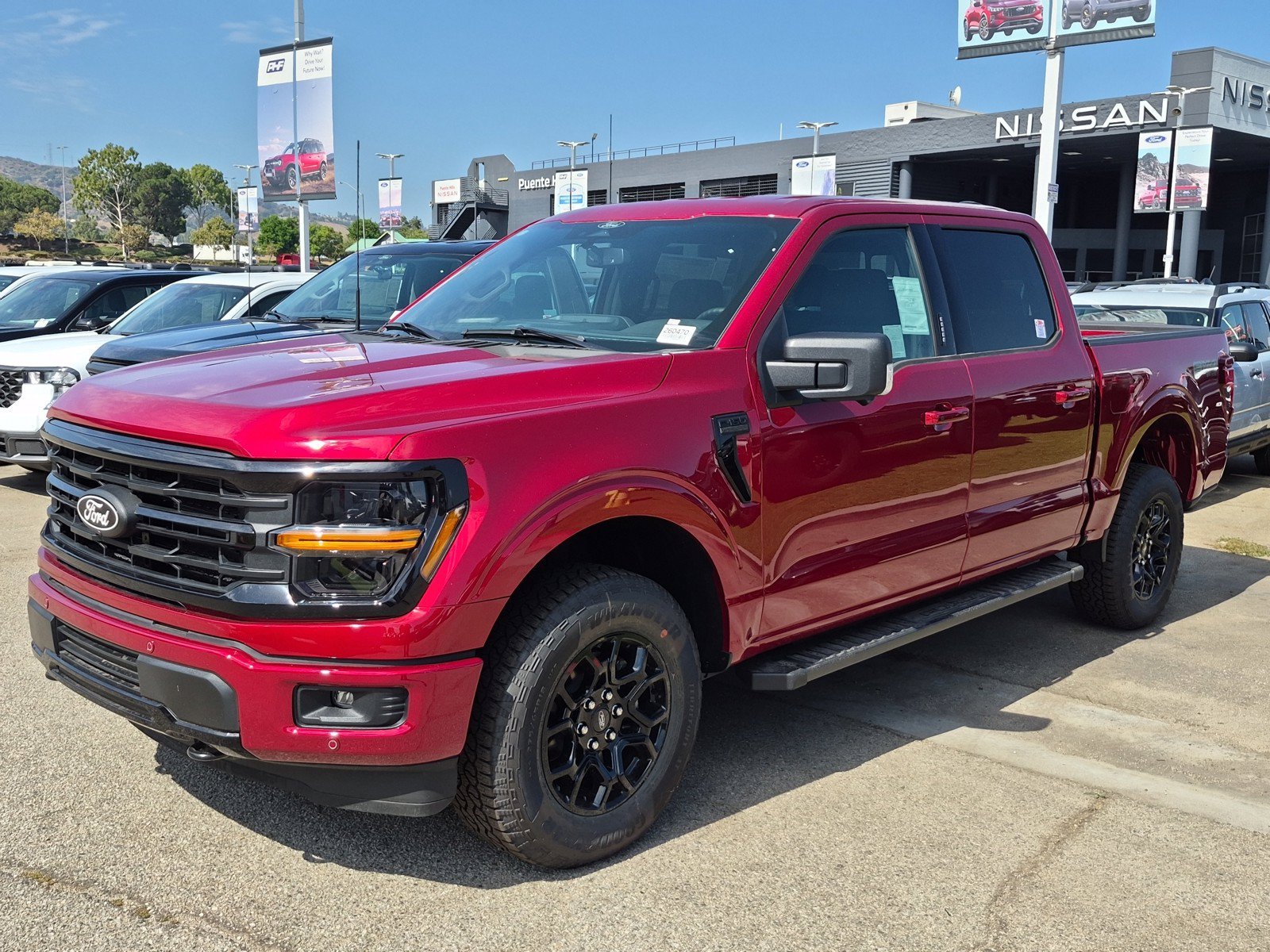 New 2026 Red Ford XLT image 3
