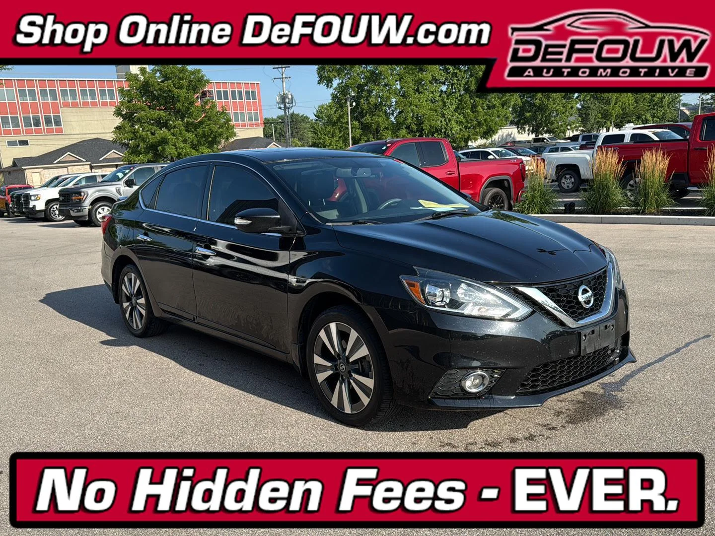 Used 2018 Super Black Nissan SL image 1