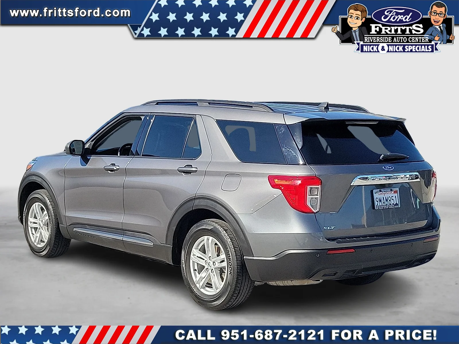 Certified Used 2024 Gray Metallic Ford XLT image 3