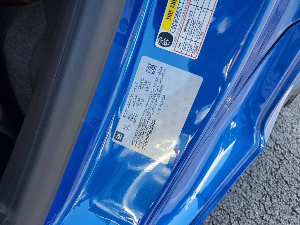 Certified Used 2017 HYPER BLUE METALLIC Chevrolet 2SS image 40