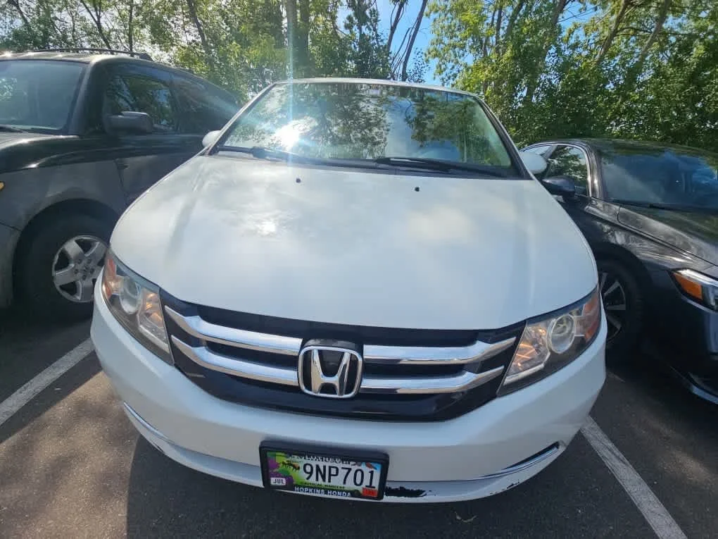 Used 2015 White Diamond Pearl Honda EX-L image 2