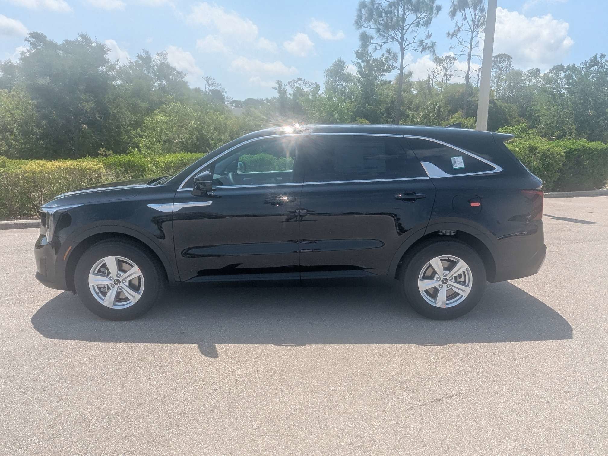 New 2026 Ebony Black Kia LX image 8