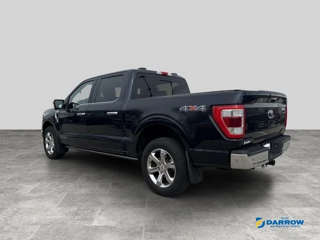 Certified Used 2021 Blue Ford Lariat image 5