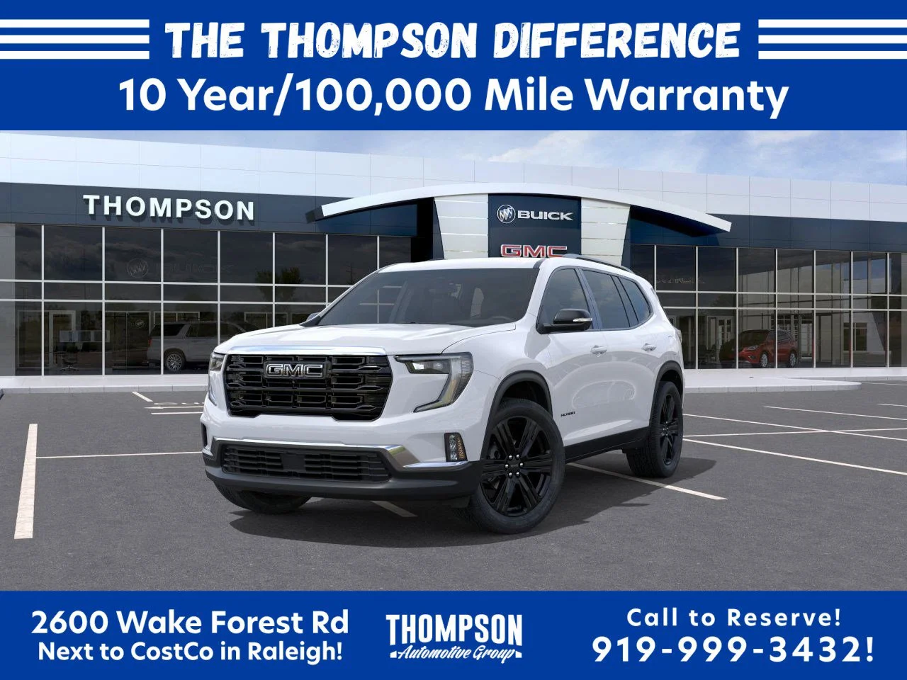 New 2026 Summit White GMC Elevation image 11