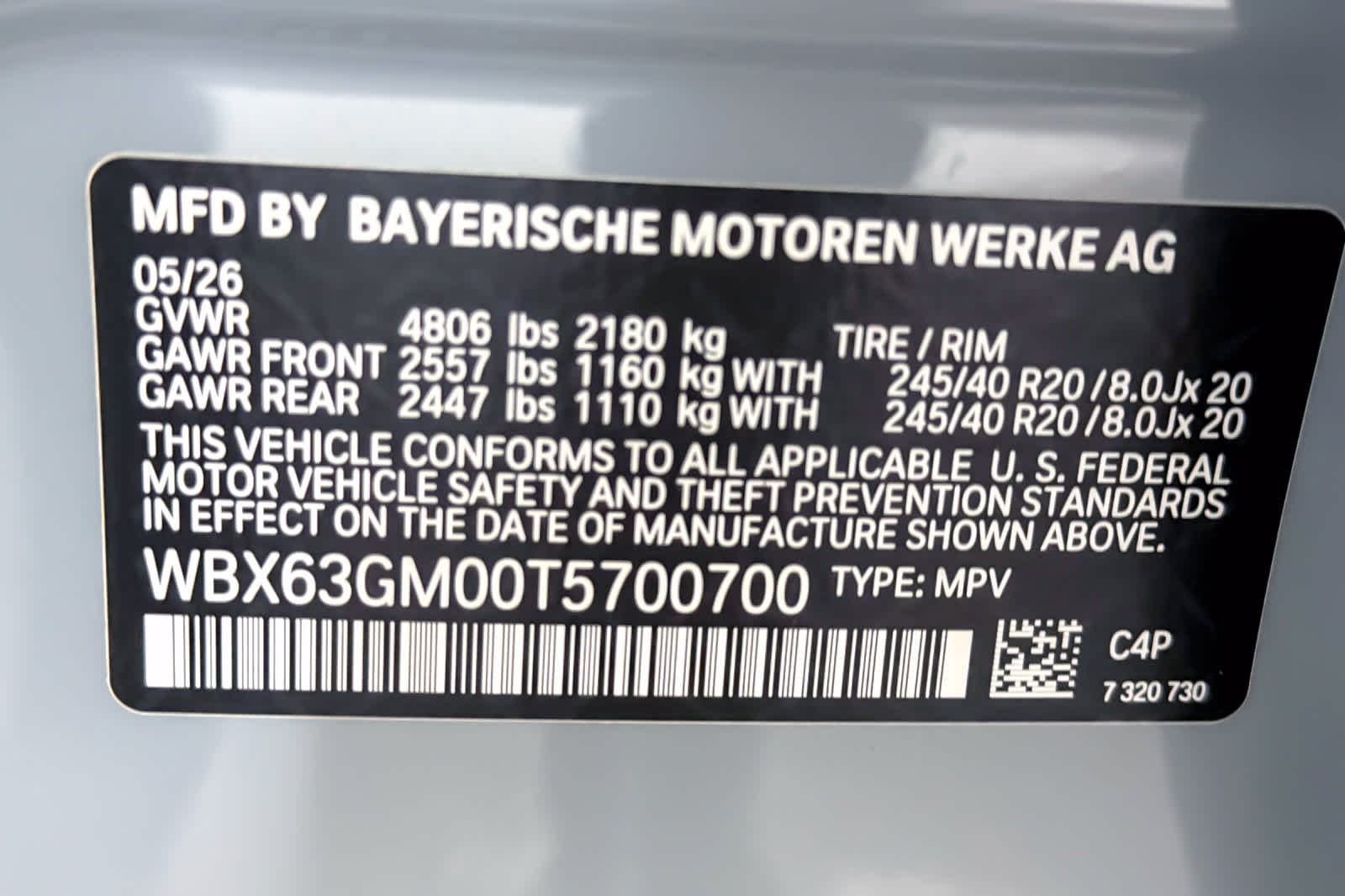New 2026 Brooklyn Grey Metallic BMW xDrive28i image 27