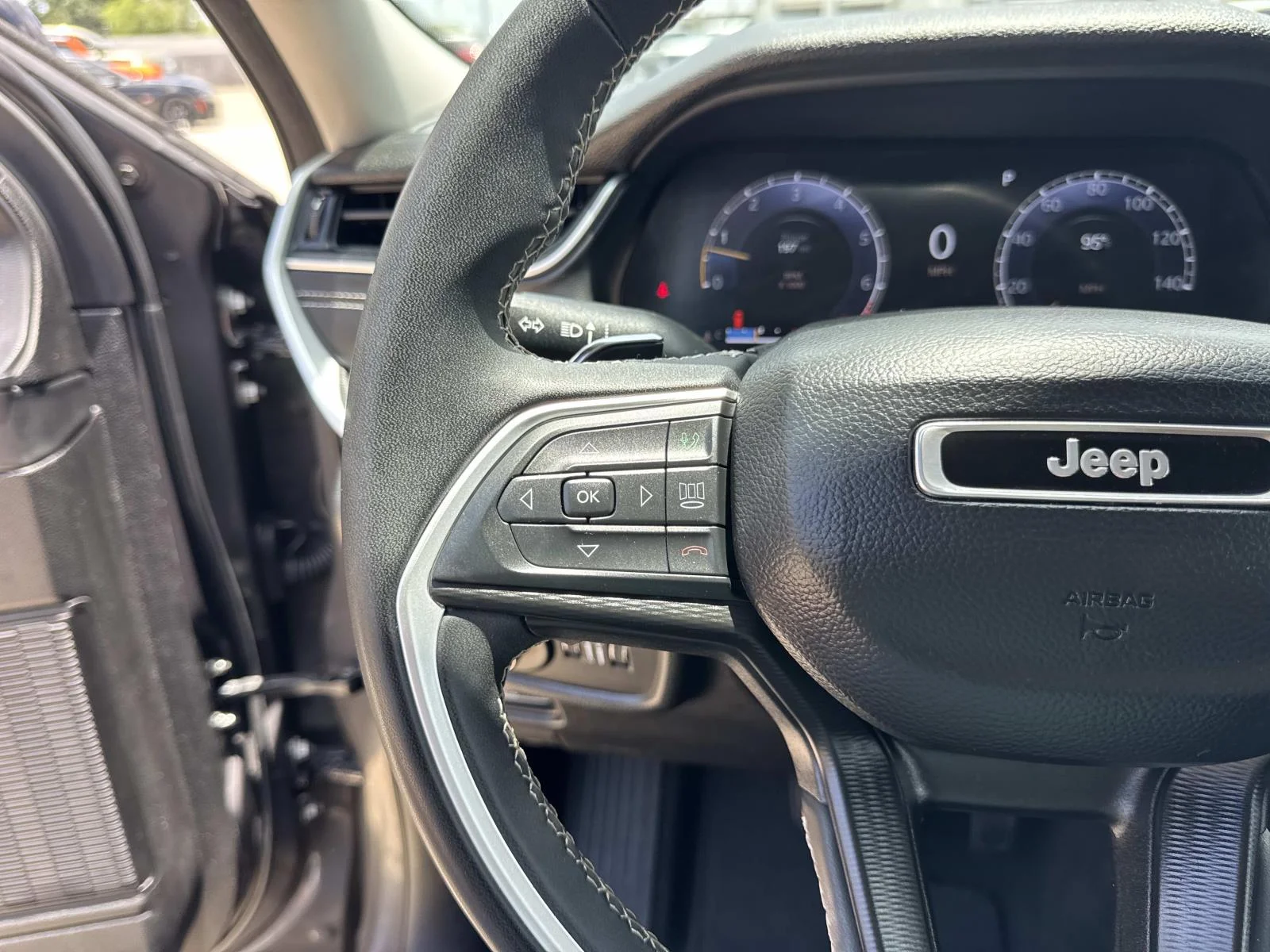 Used 2024 Baltic Gray Metallic Clearcoat Jeep Laredo image 22