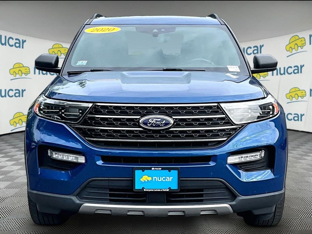 Used 2020 Blue Ford XLT image 2