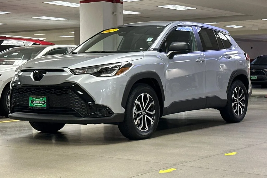 Certified Used 2025 Silver Toyota Hybrid S image 8