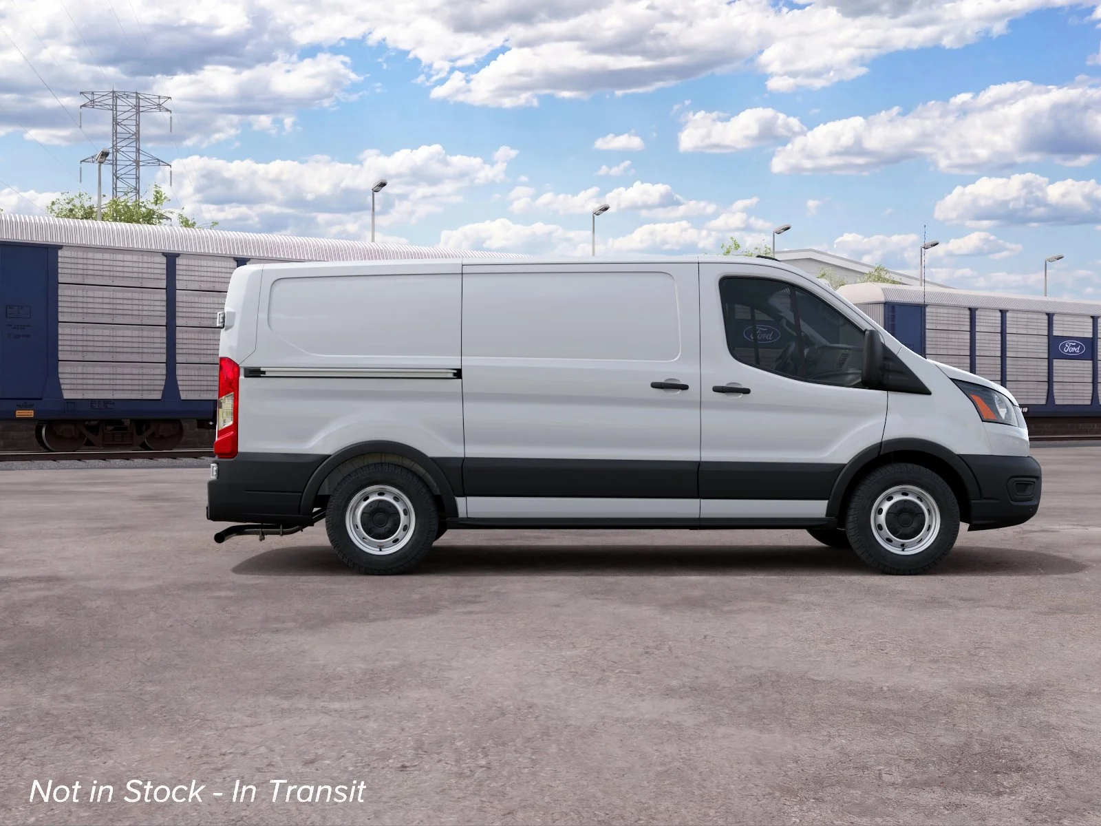 New 2027 Oxford White Ford Cargo Van image 8