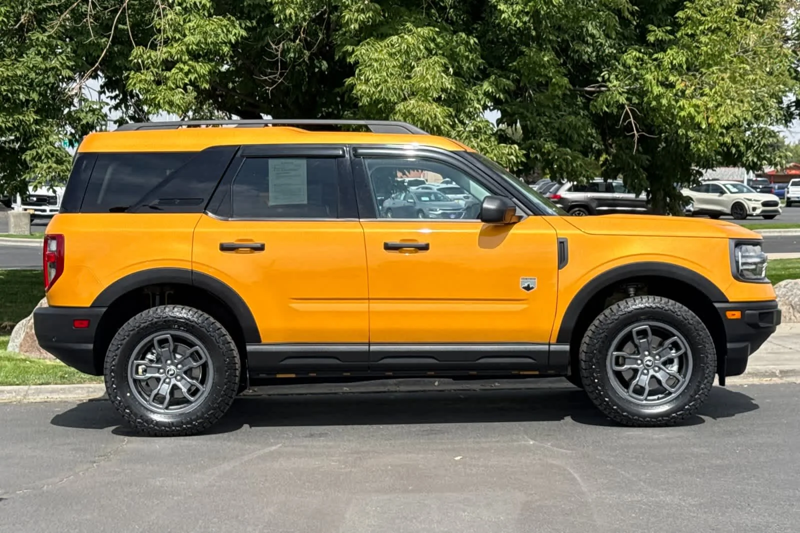 Used 2023 Cyber Orange Metallic Tricoat Ford Big Bend image 8