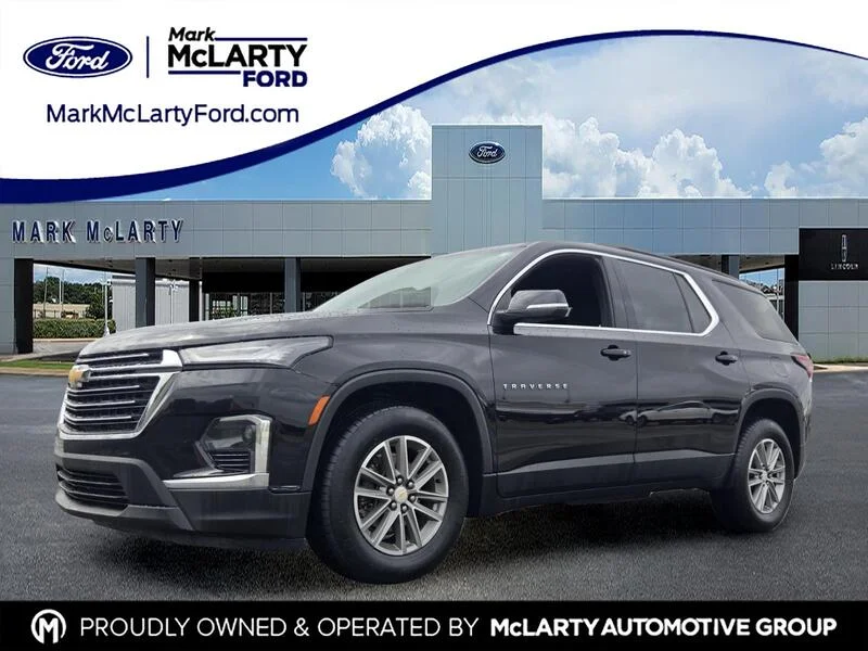 Used 2023 Black Metallic CHEVROLET AWD 4DR LT CLOTH W/1LT image 1