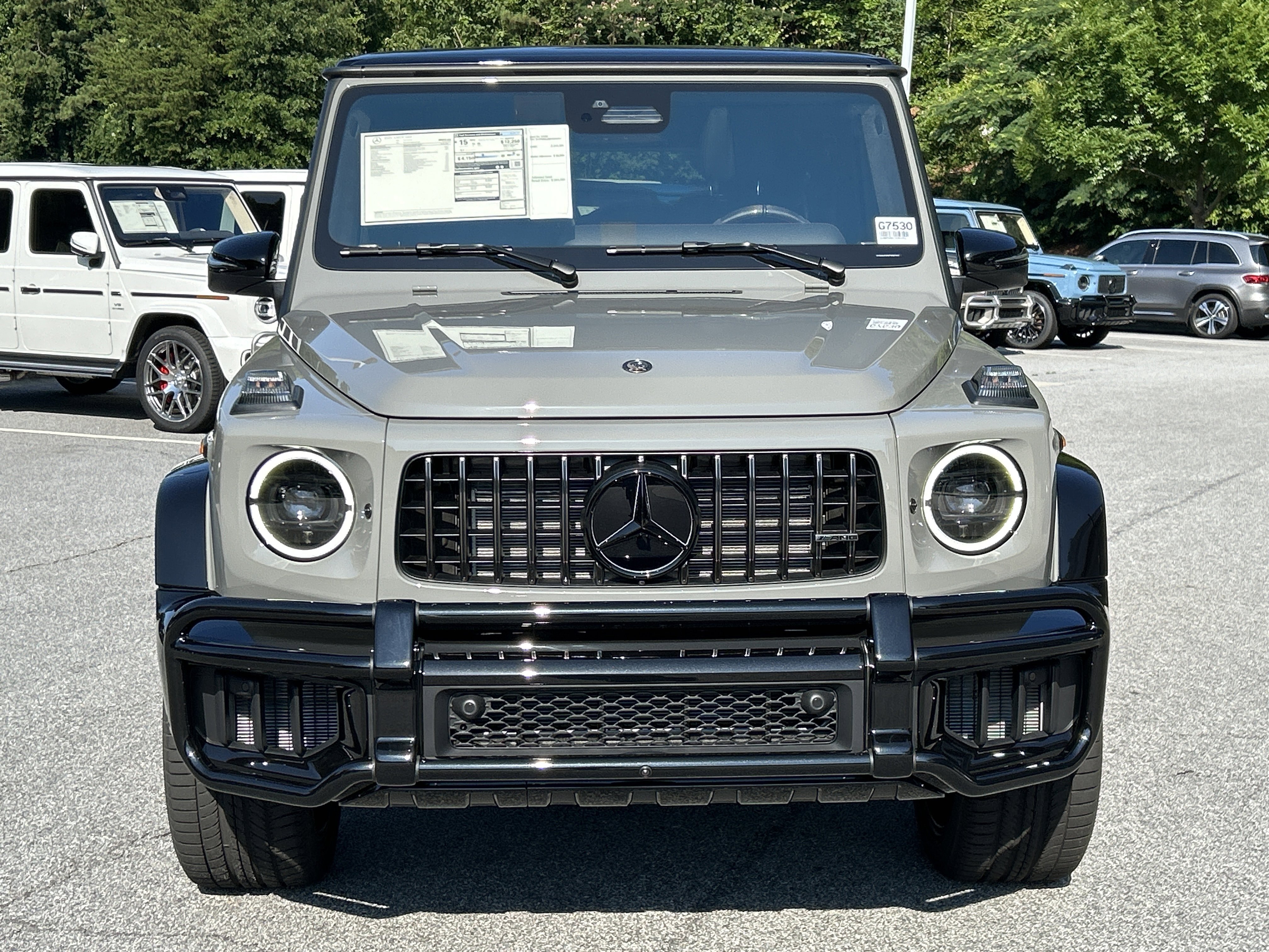 New 2026 MANUFAKTUR Arabian Grey Non- Metallic Mercedes-Benz AMG® G 63 SUV image 3