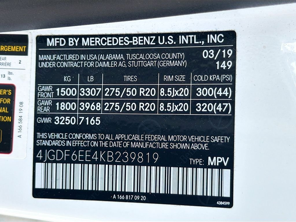 Used 2019 Polar White Mercedes-Benz 450 4MATIC® image 30