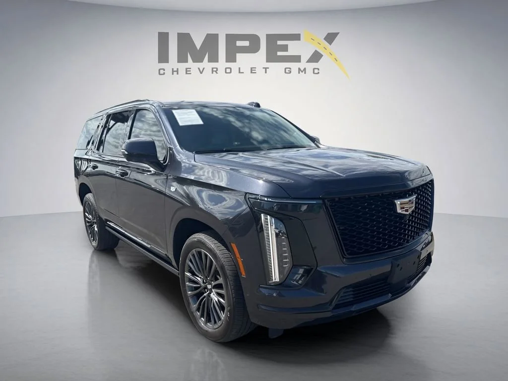 Used 2025 Galactic Gray Metallic Cadillac Sport Platinum image 7