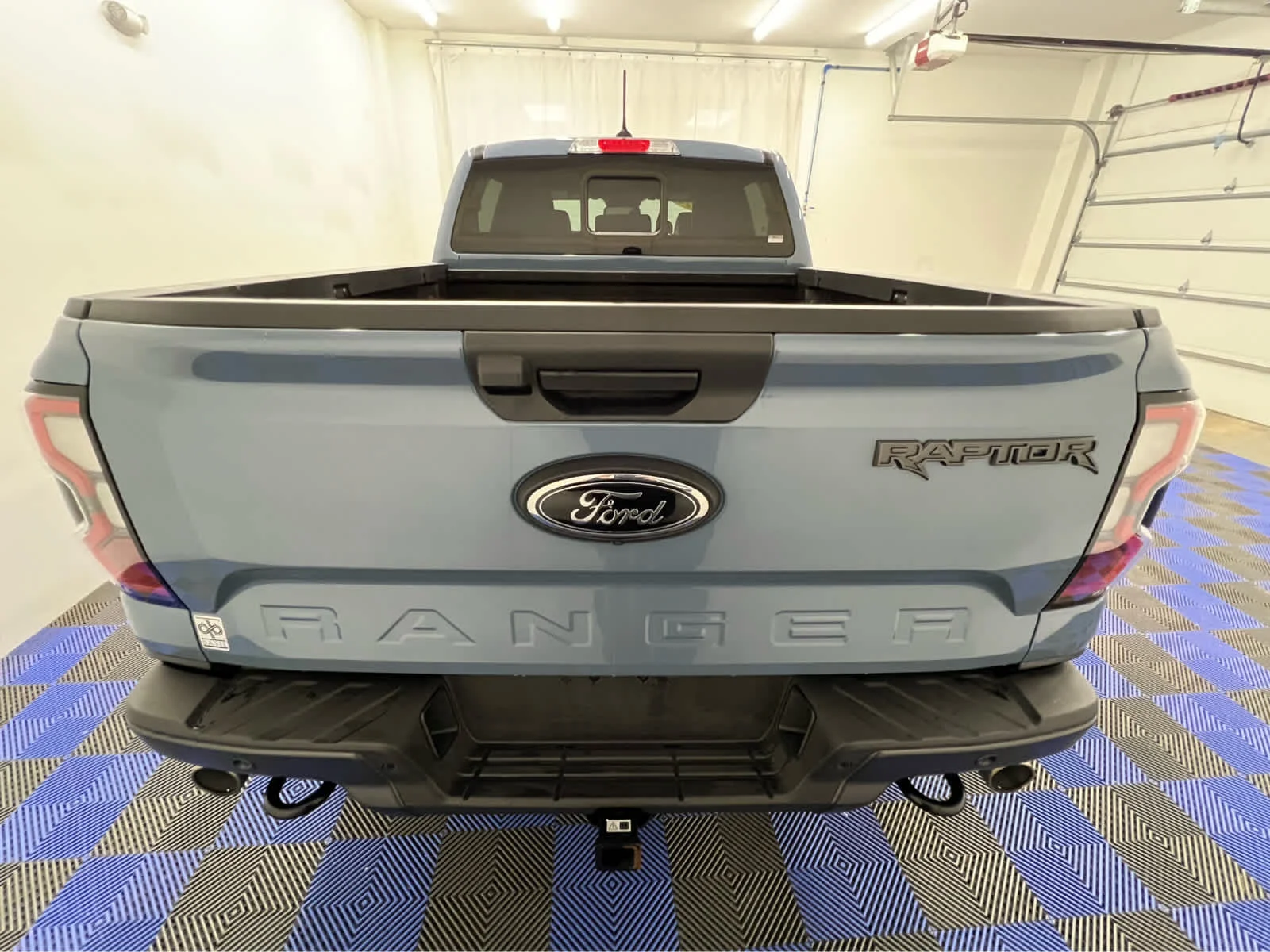 Used 2024 Azure Gray Metallic Tri-Coat Ford Raptor image 11