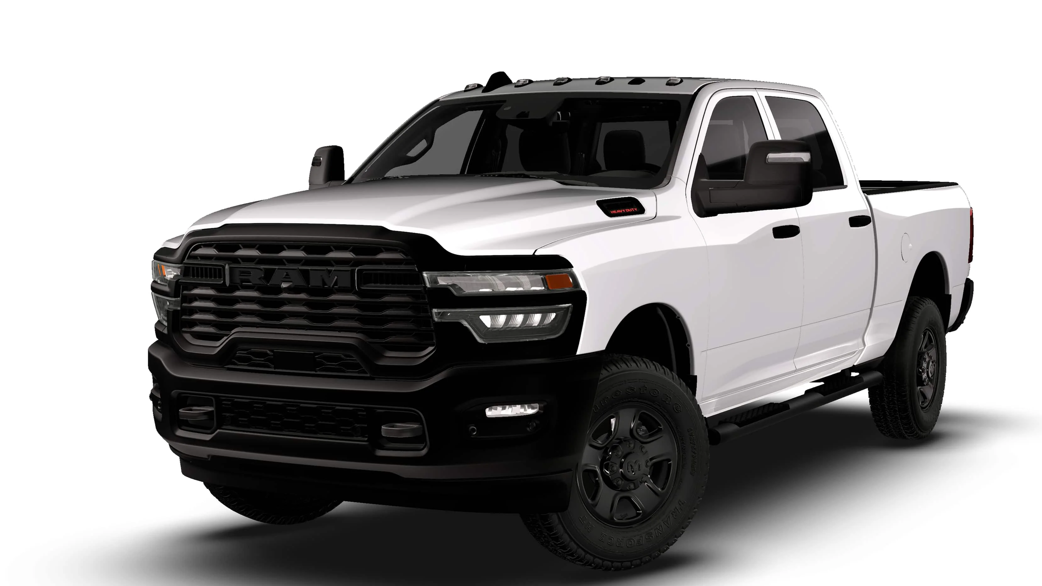 New 2026 Bright White Clear-Coat Exterior Paint RAM TRADESMAN image 13