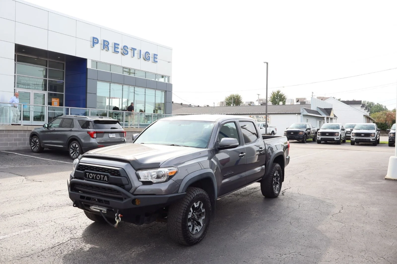 Used 2017 Magnetic Gray Metallic Toyota TRD Off-Road image 1