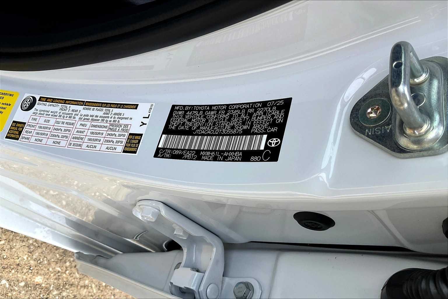 New 2026 Wind Chill Pearl Toyota XSE Premium image 21