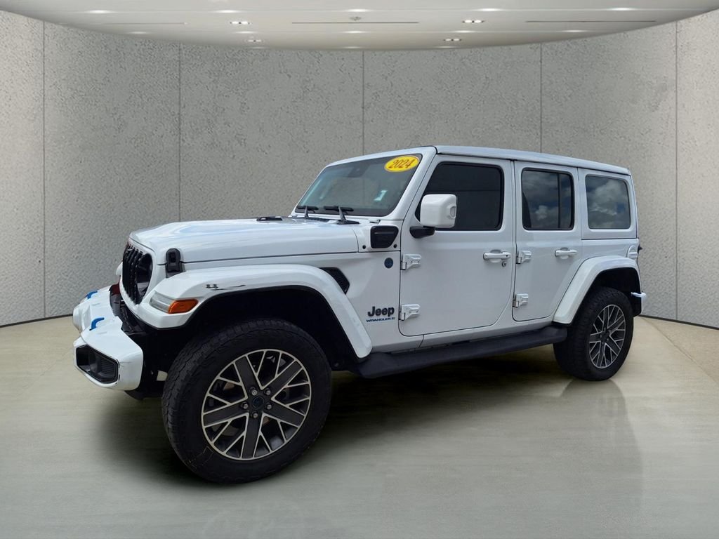 Used 2024 White Jeep High Altitude 4xe image 9