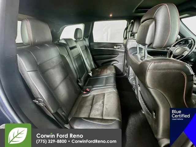Used 2021 Pacific Blue Clearcoat Jeep Trailhawk image 30