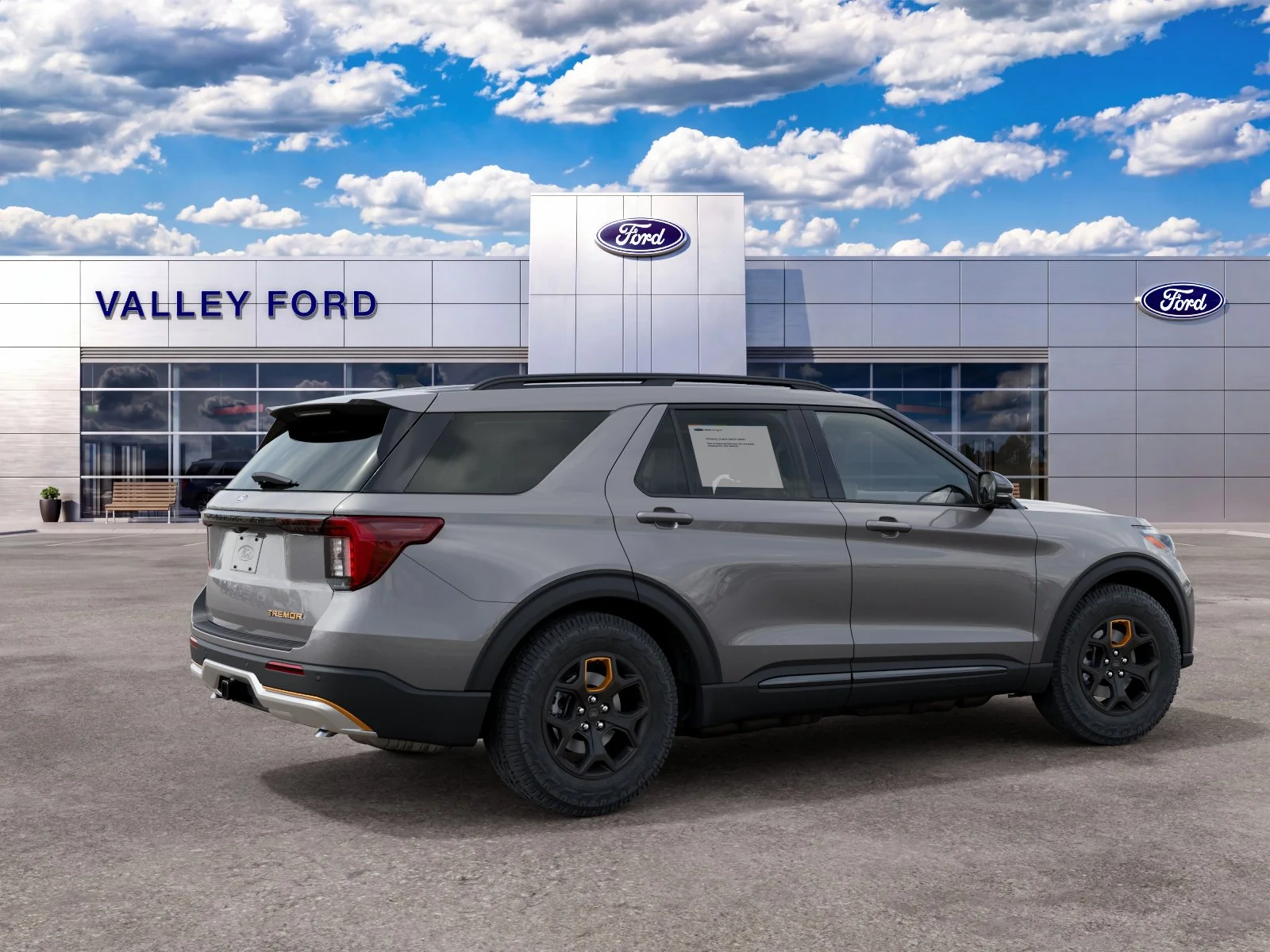 New 2027 Carbonized Gray Metallic Ford Tremor® image 6