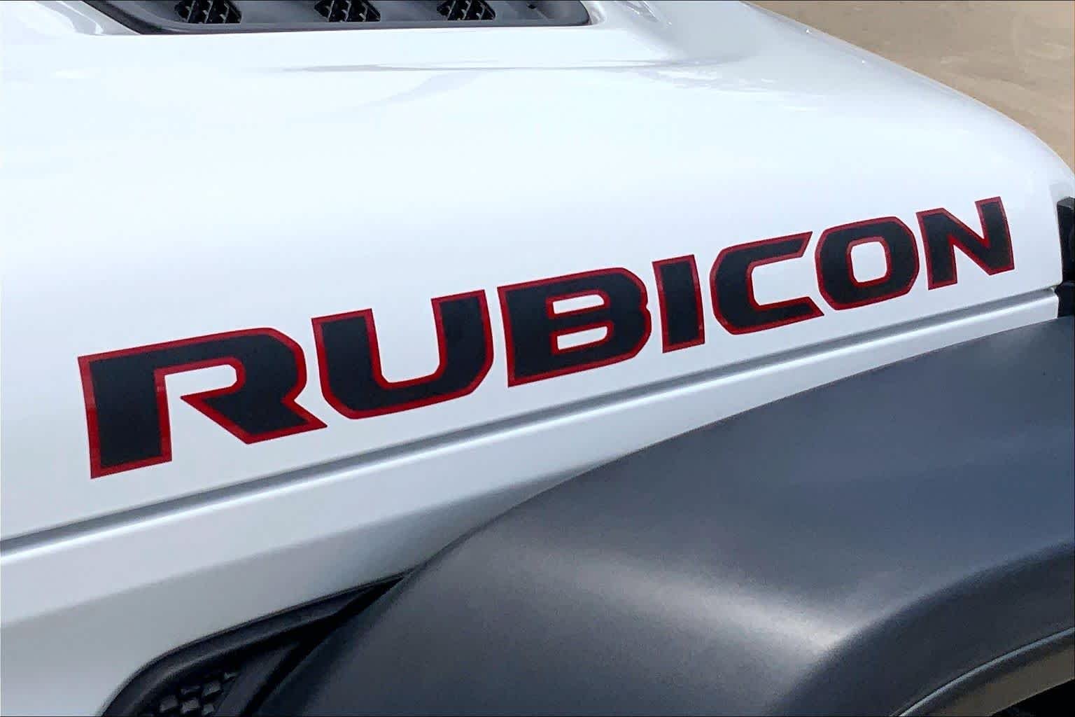 Used 2021 Bright White Clearcoat Jeep Unlimited Rubicon image 9