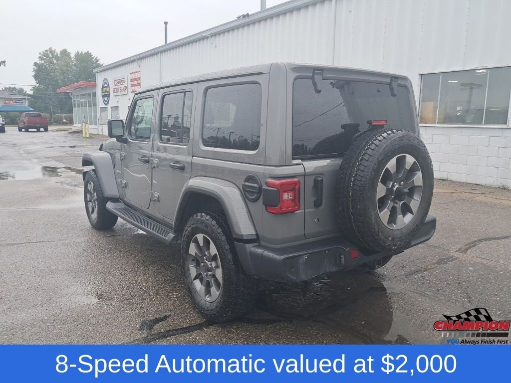 Used 2020 Gray Jeep Unlimited Sahara image 3