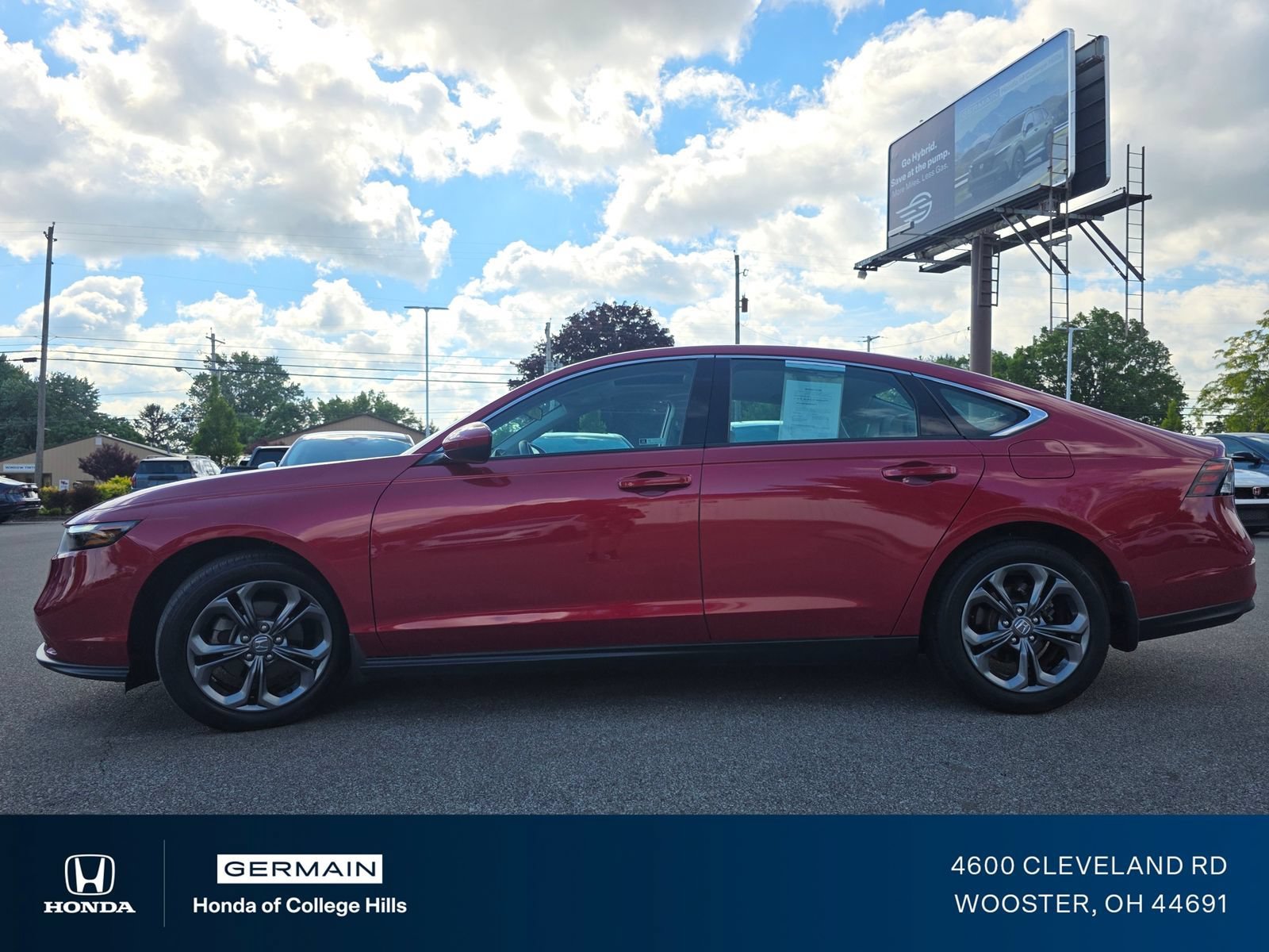 Certified Used 2023 Radiant Red Metallic Honda 1.5T EX image 47