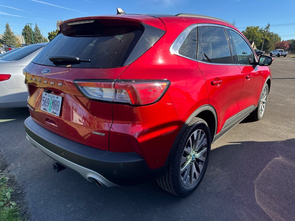 Used 2020 Red Metallic Ford Titanium image 4