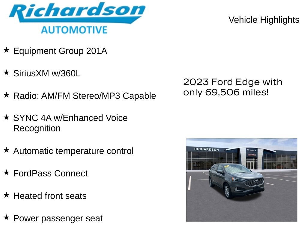 Used 2023 Gray Ford SEL image 11