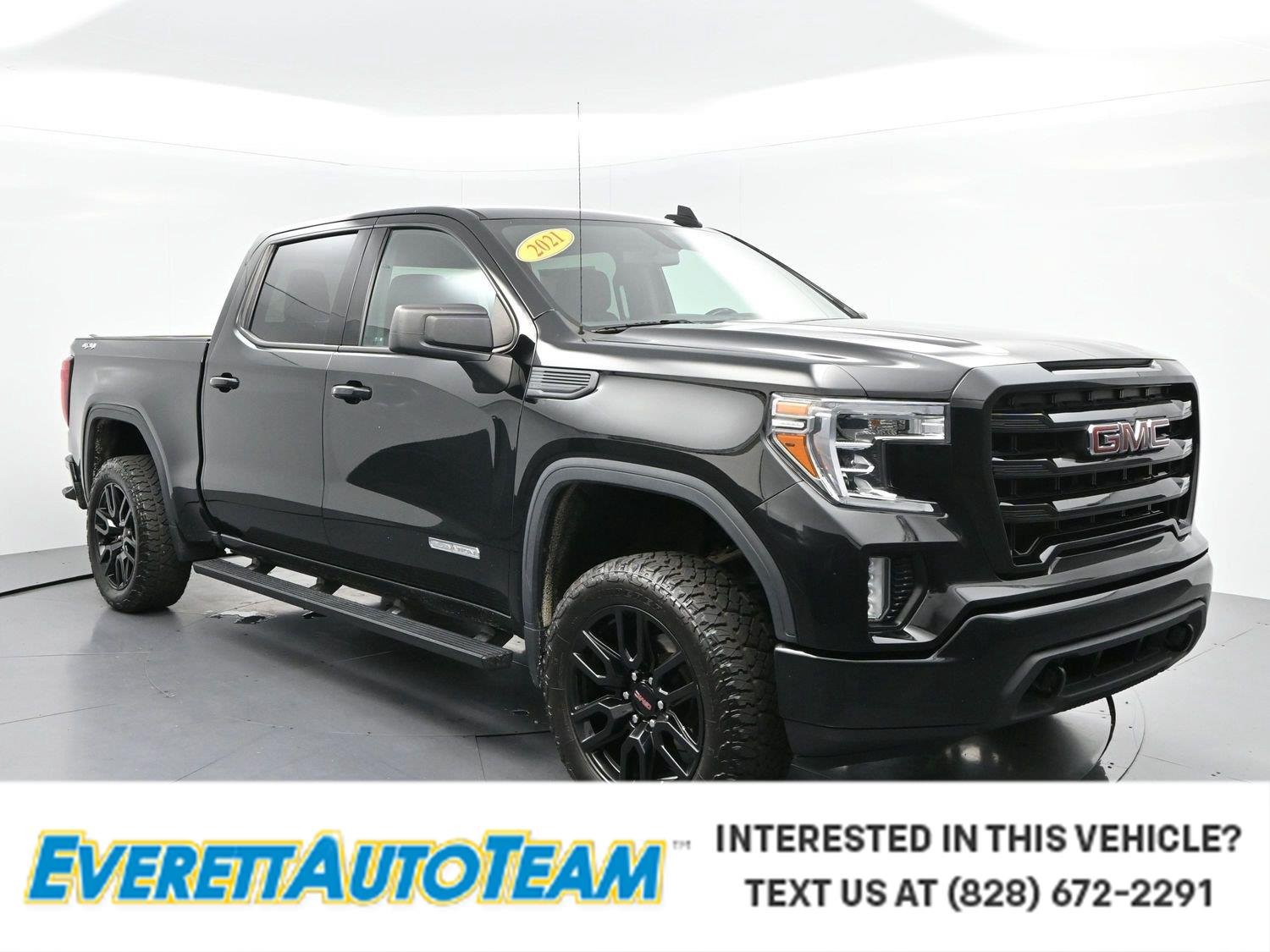 ONYX BLACK 2021 GMC Sierra 1500 Pickup Truck Four-Wheel Drive