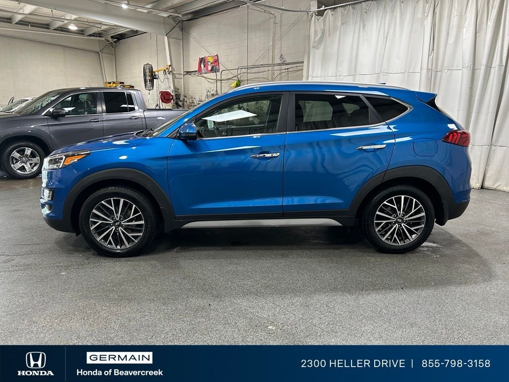 Used 2019 Aqua Blue Hyundai Limited image 5