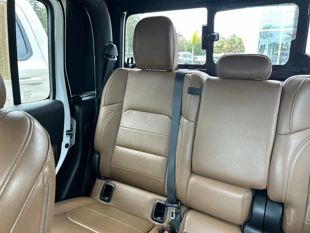 Used 2022 Bright White Clearcoat Jeep Overland image 12