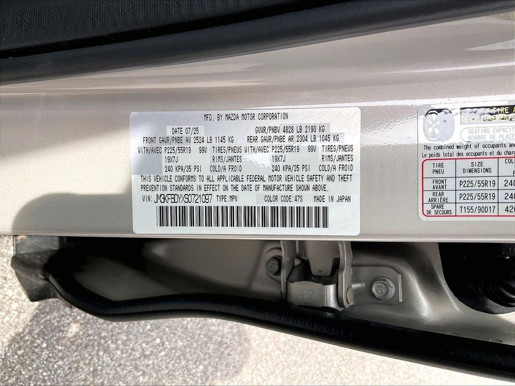 Used 2025 Platinum Quartz Metallic Mazda 2.5 Turbo Premium image 32
