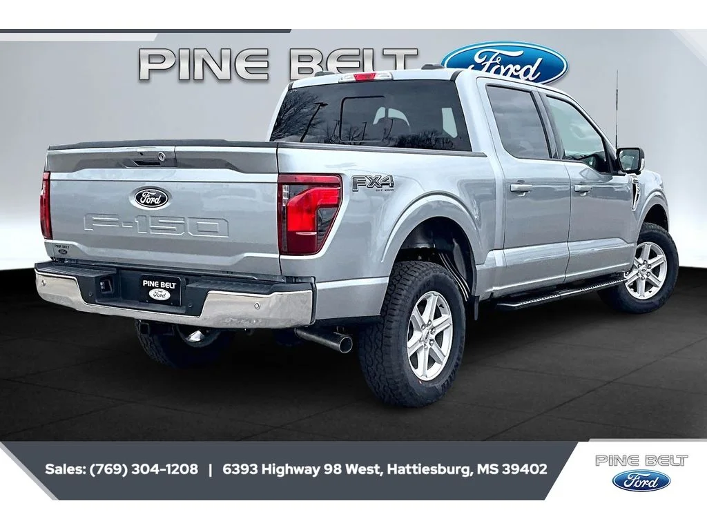 New 2026 Iconic Silver Metallic Ford XLT image 11