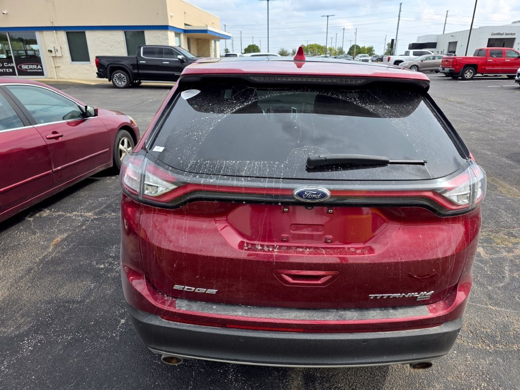 Used 2015 Ruby Red Metallic Ford Titanium image 3