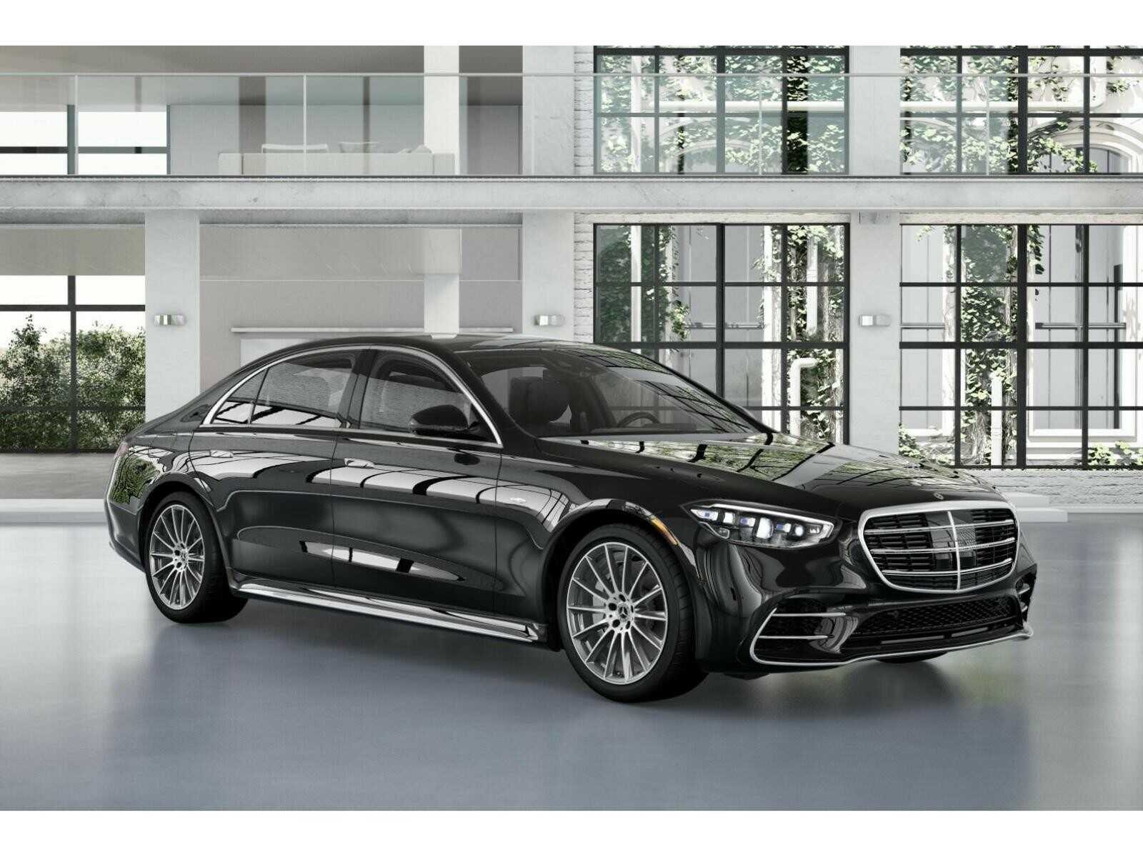 New 2026 Black Mercedes-Benz S 580e 4D Sedan 4MATIC® image 12