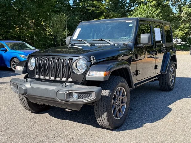 Used 2021 Black Clearcoat Jeep Unlimited Sport image 9