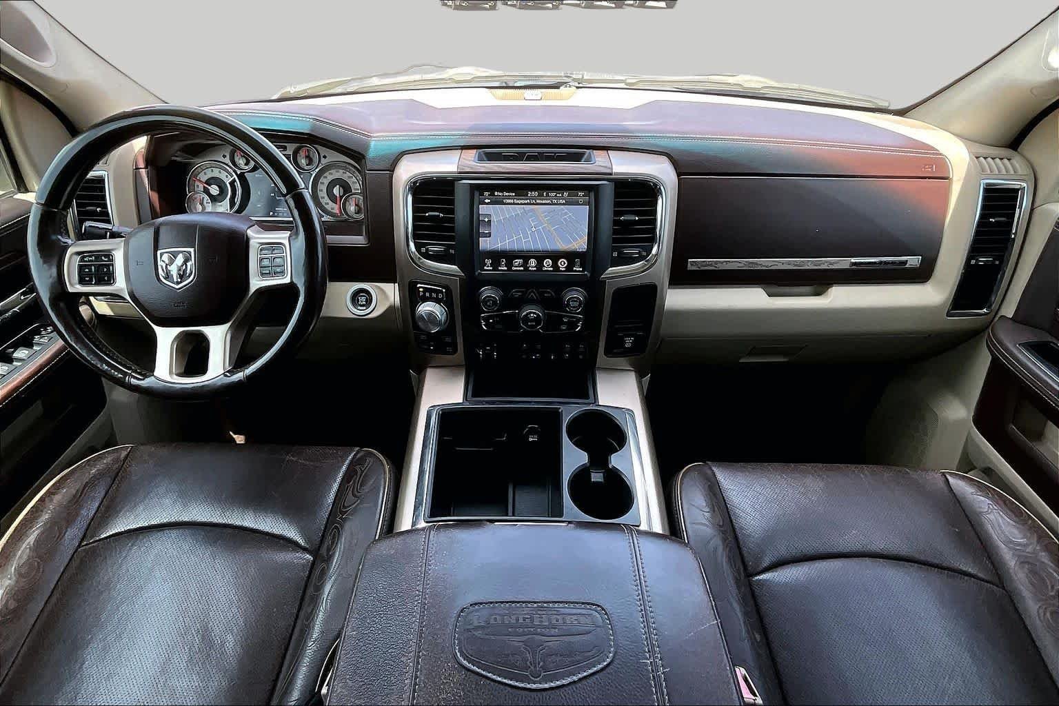 Used 2015 Bright White Clearcoat Ram Laramie Longhorn image 16