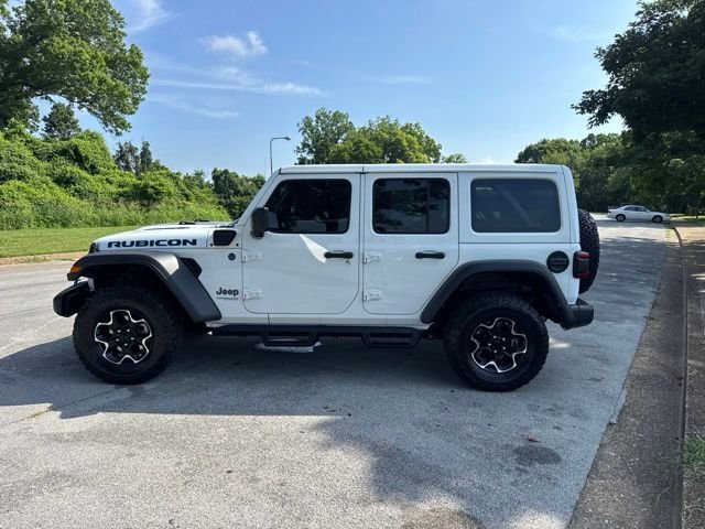 Used 2022 White Jeep Unlimited Rubicon 4xe image 4