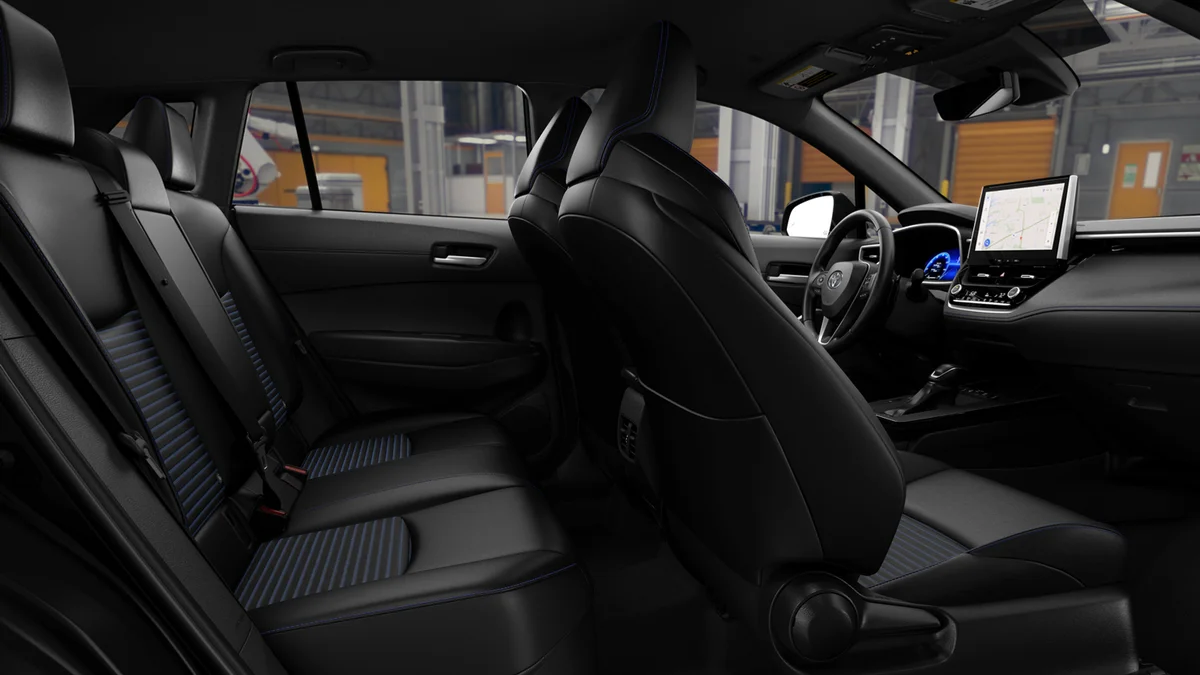 New 2026 Cavalry Blue Toyota Hybrid XSE image 21