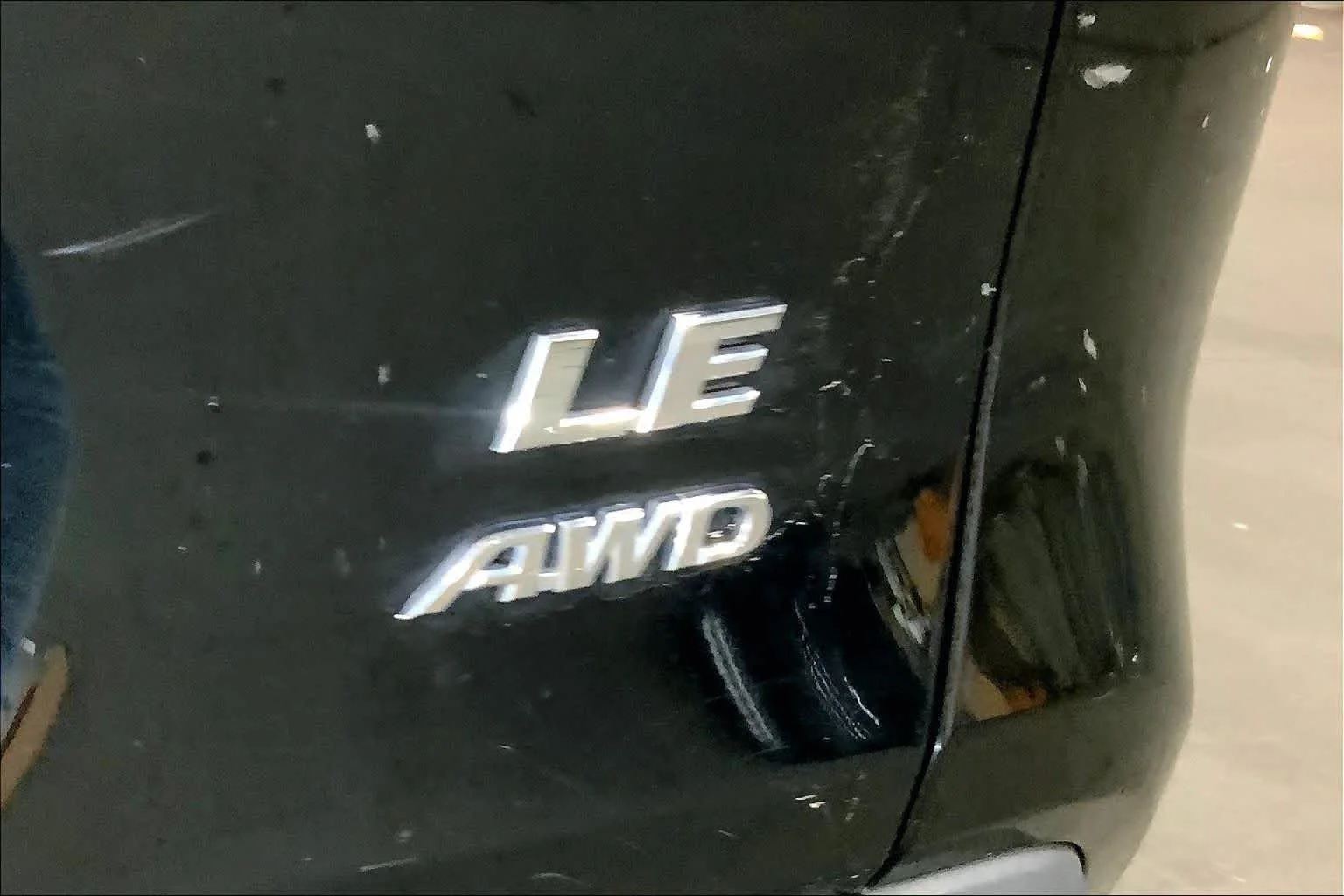 Used 2025 Midnight Black Metallic Toyota LE image 10