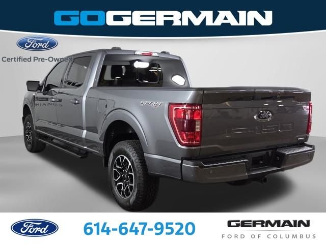 Certified Used 2023 Carbonized Gray Metallic Ford XLT image 9