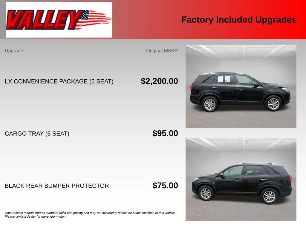 Used 2015 Black Kia LX image 5