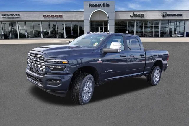 New 2026 Forged Blue Metallic Exterior Paint RAM Laramie image 7