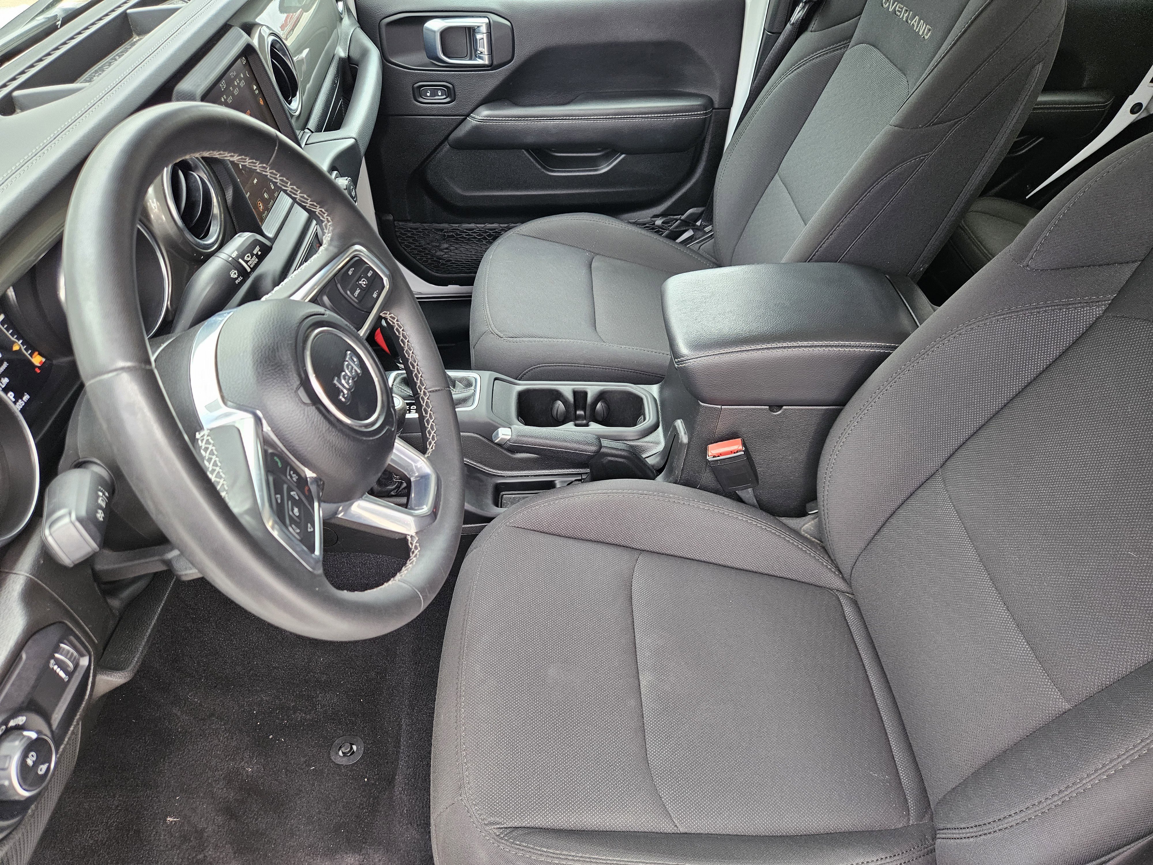 Used 2023 Bright White Clear Coat Jeep Overland image 14