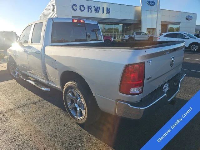 Used 2017 Bright Silver Clearcoat Metallic Ram SLT image 9